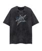 STANDARDERROR 87-Stan332 Galaxy Glitch Star Crack Pigment Short Sleeve T-Shirt (4 Colors)