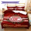 Name Custom Deportivo Toluca FC Logo Pattern Bedding Set Quilt Cover Pillowcase Home Decor Gift (1 * duvet cover + 2 * pillowcase, without core)