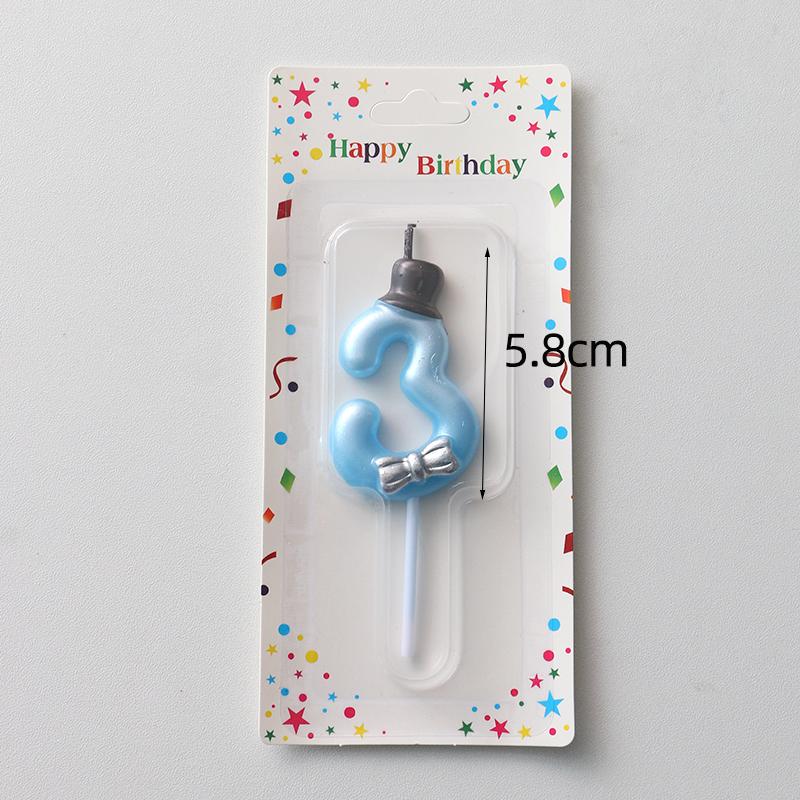 1st Birthday Bow Candle - Little Fairy Cake Decoration