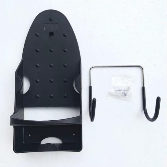 Wall Mount Ironing Board Holder Metal Hanger Heat-Resistant Strong Load-bearing Easy To Install Iron Holder Storage Rack