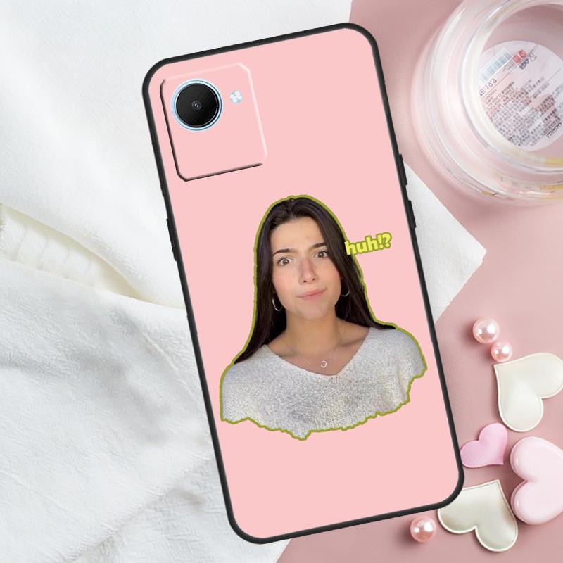 

Charli Damelio Donut For Realme GT 6T 6 5 GT7 Pro C67 C75 C61 C55 C53 C51 C21Y C25S 10 11 12 13 14 Pro Plus Case Realme C25 C25s