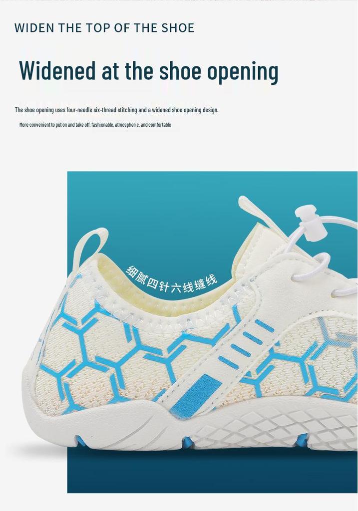 Unisex Cross-Border Trekking Water Shoes - Anti-Slip, Puncture-Resistant for Outdoor Activities