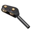 Double Roller Fishing Rod Guide Tip Pulley Ring Rod Guide Tips Fishing Boat Trolling Tool5.0mm
