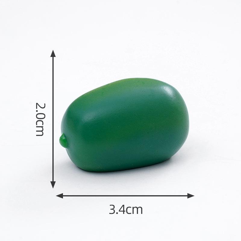 5/10Pcs Simulation Vegetable Small Decorate DIY Photography Landscape Toys Peppers Corn Broccoli Onion Small Vegetable Ornaments