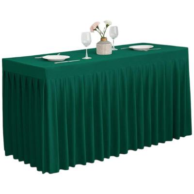 Prostokątna Spódnica na Stół Konferencyjny i Wystawowy