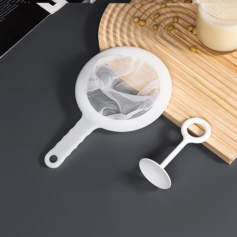 Ultra-Fine Soy Milk Filter Screen with Handle Colander