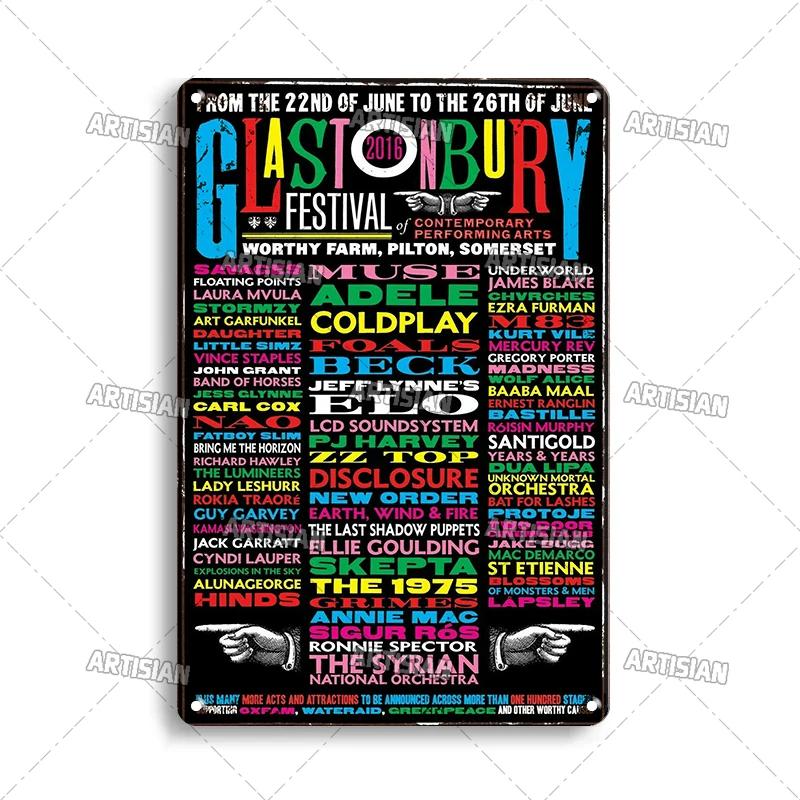 Rock & Roll  Retro Metal Plaque Rock Metal  Sign Music Vintage Plate  Weathered Bar Cafe Club Industrial Decor Retro Wall Plate