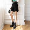 Plus Size High Waist Corduroy Shorts - Women's Autumn/Winter Wide Leg, Loose Casual Five-Point Shorts