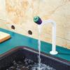 Higher Teaching Embedded Water Faucet Laboratory Copper Spray Plastic Faucet Universal Education Triple Faucet