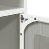 Nightstand White 36x39x78 cm Cold Rolled Steel