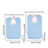 Waterproof Elderly Eating Bib Washable Rice Pocket Bib Multi-purpose Adult Bib  Feeding Nursing