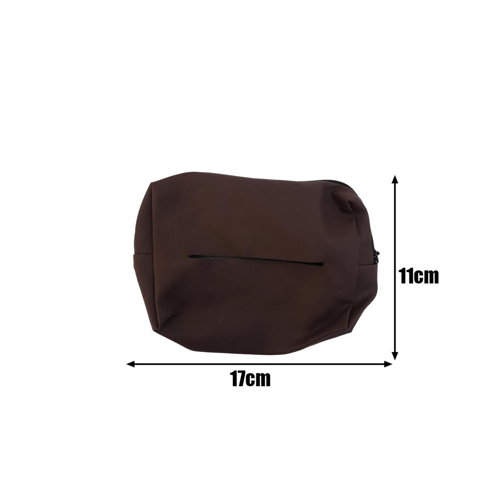 Leather Car Seat Backrest Paper Tower Organizer Tissue Holder Car Armrest Hanging Tissue Box Universal Sun Visor Storage