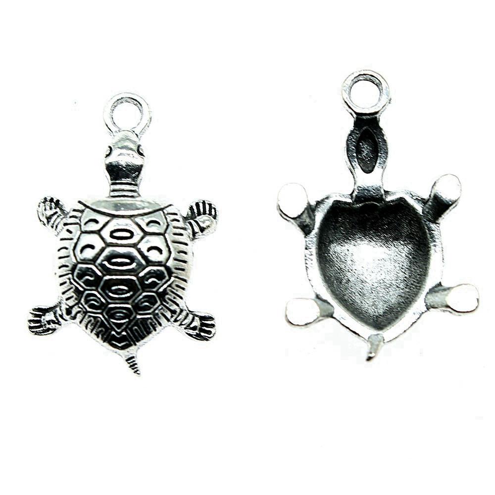 Charms Turtle Sea Turtle Pendants Minimalist Jewelry Components QC133