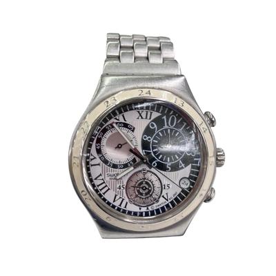 Used 186001 Current Swatch Swatch IRONY STAINLESS STEEL Men's