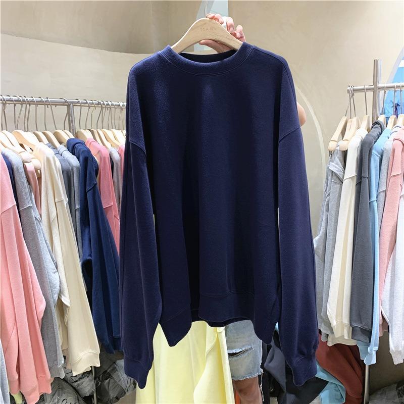 Cotton Lazy Sweater Women's Thin Loose Trend Student Girlfriend Top