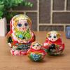 5/10-Layers Matrioschka Houten Russian Nesting Matryoshka Doll Poppen Voor Kinderen Brithday Geschenken Decor Poupée De Russ