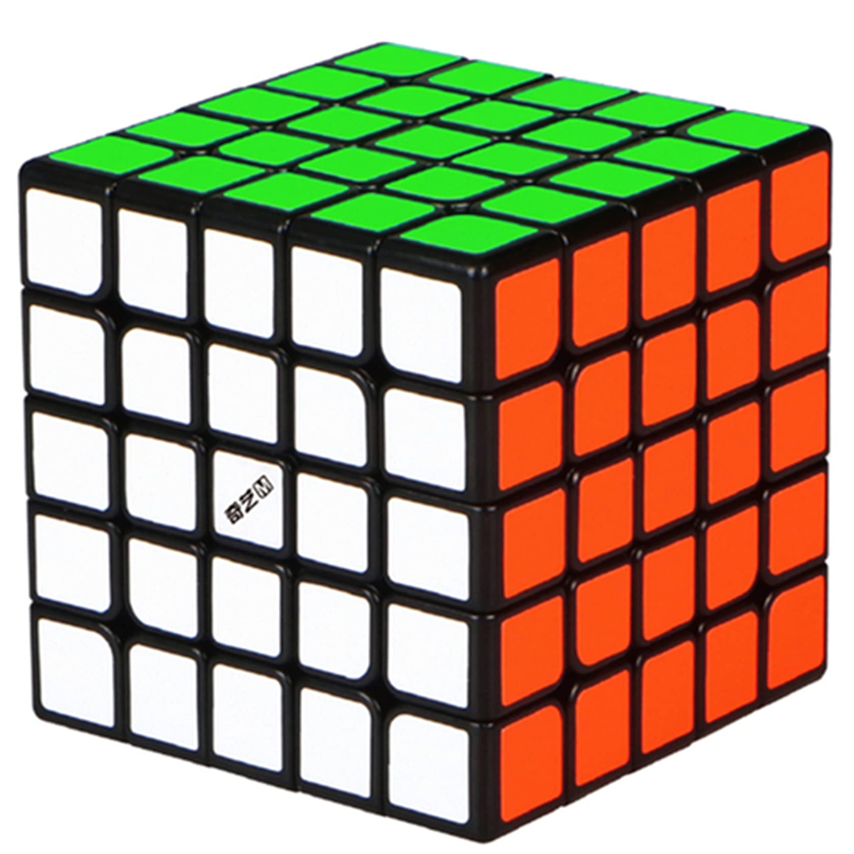 

Bokefenuo QY MS 5x5 Magic Cube, Magic Black [Built-in Magnet], Competition Cube, 5x5x5, For Professionals, Experts, and Intermediate Players,
