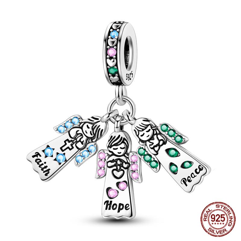 Copper Our Lady Of Tree Of Life Sunflower Spider Charms Beads For 3Mm Original Bracelets Diy Birthday Gift