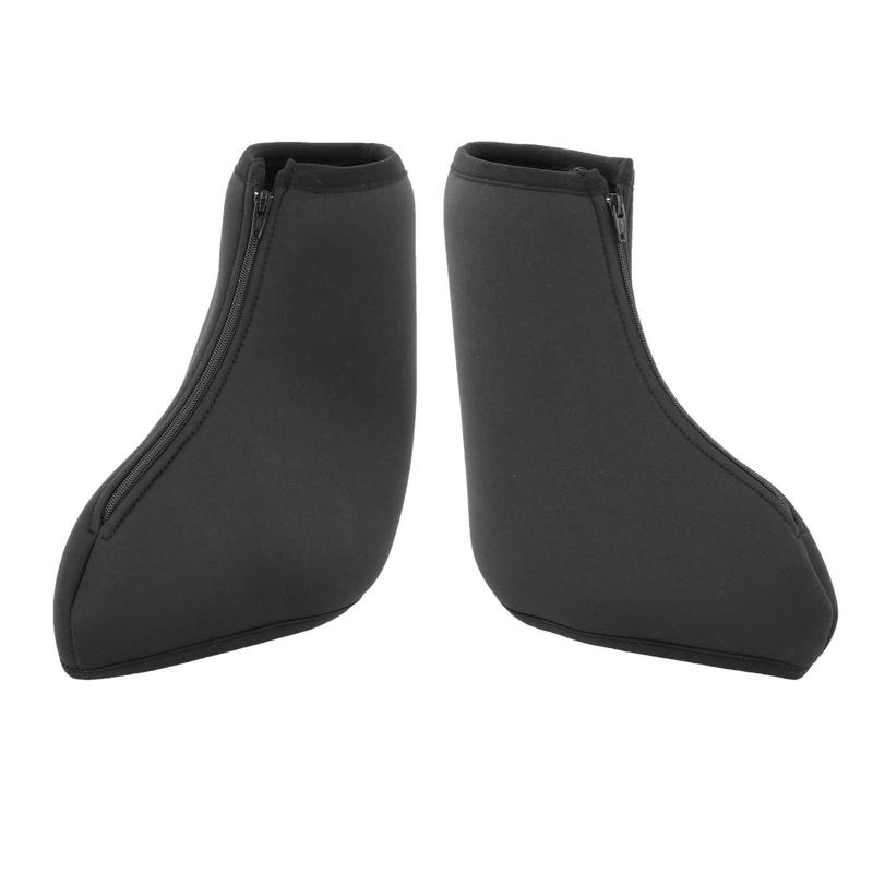 Figure Ice Skate Boot Covers Neoprene Overshoes Cover Zipper Closure