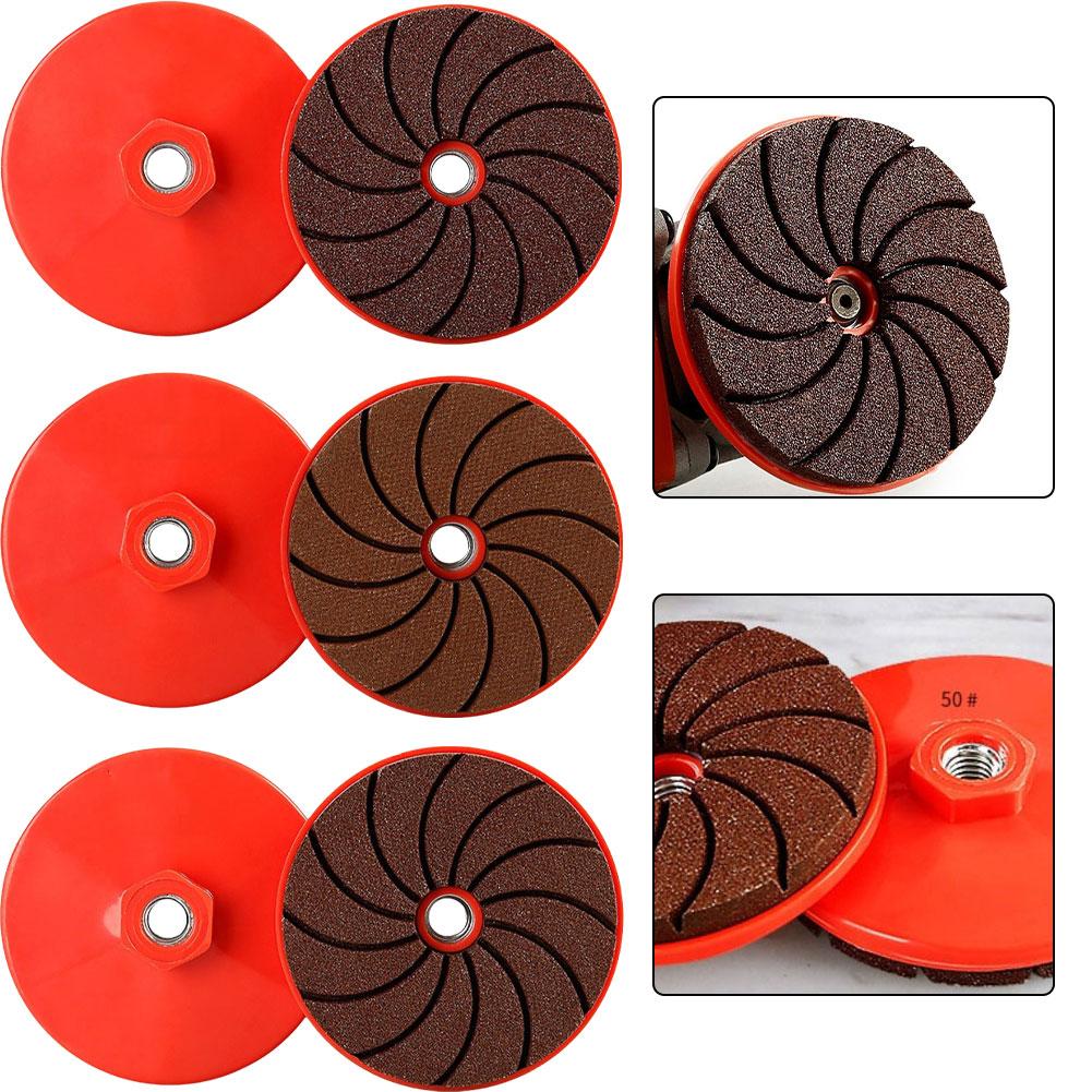 2pcs Integrated Grinding Disc Tile Trimming Grinding Metal Polishing Polishing For Angle Grinders Power Tools Accessories
