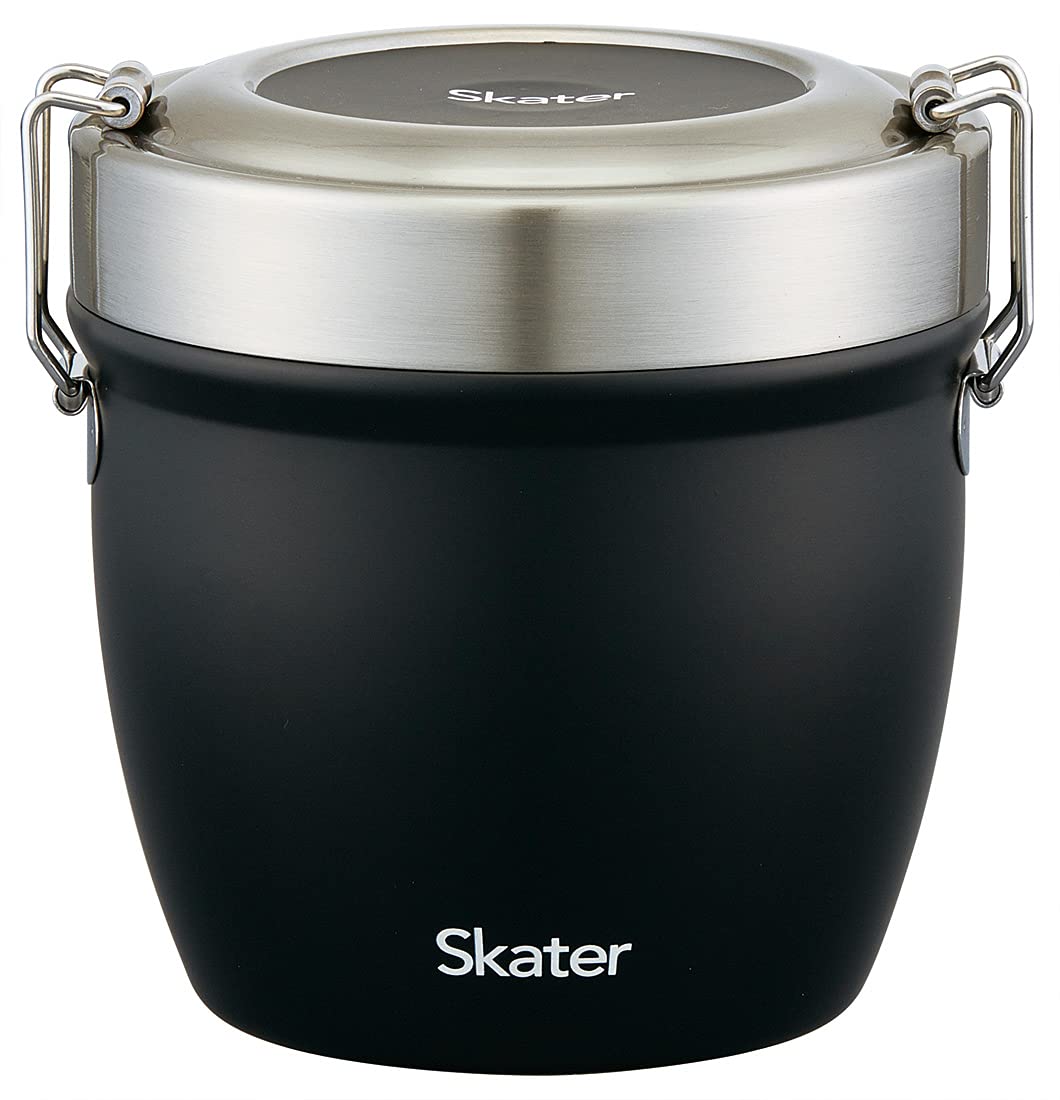 

Skater Insulated Stainless Steel Lunch Antibacterial, Box, 800ml, Black, STLBD8AG-A чёрный