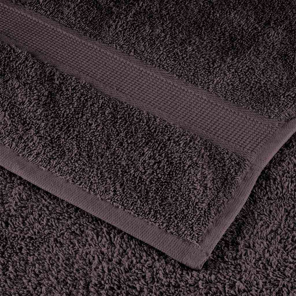 Vidaxl Ręczniki, 2 Szt., Antracyt, 15X21 Cm, 360 G/M², Bawełna 100%