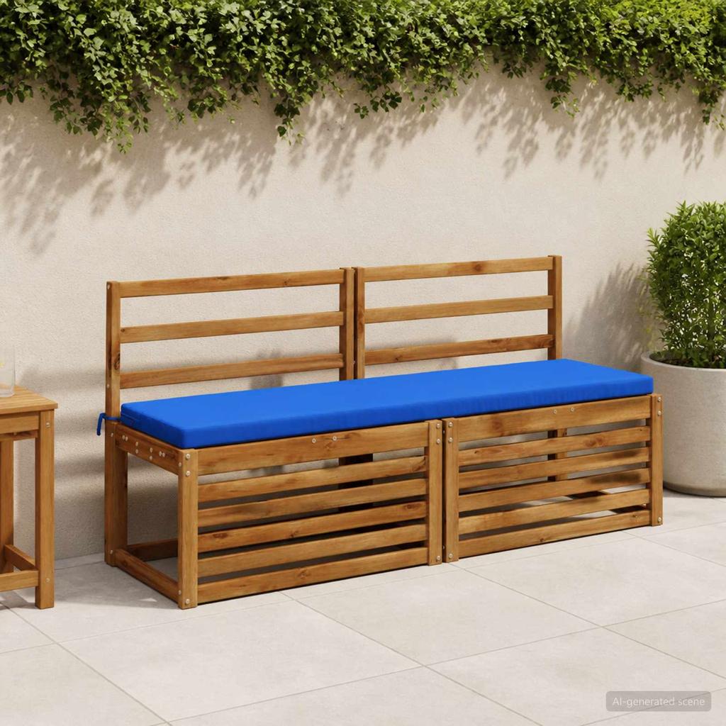 Bench Cushion SOEST 100percent Polyester Royal Blue 160 X 40 X 5 Cm