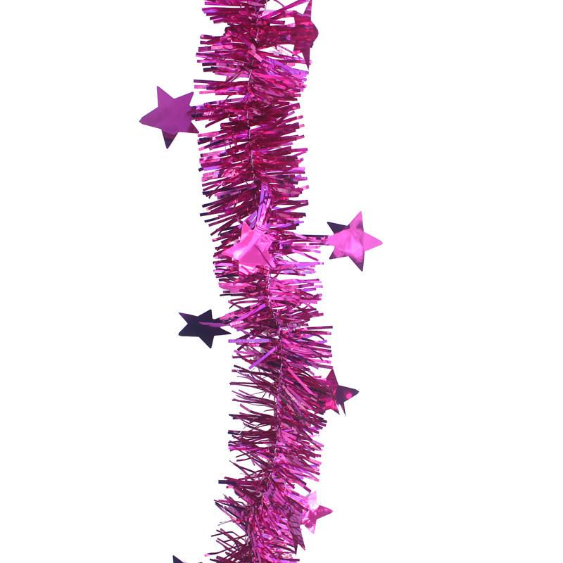 2m Plastic Beautiful Star Streamers In Diverse Colors For Holiday Party Decorations