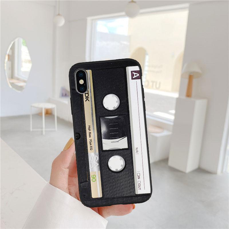 PP17 Cassette Vintage Tape Case for Motorola Edge 60 60s 70 G86 G56 G54 E14 G04S G45 G54 G64 S30 S50 X30 X40 X50 Ultra Pro Power