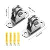 Pulley System For Garage Small Silent Rigging Block Heavy Duty Stainless Cable Pulley Wheel Load Capacity 176 Lbs For Ceiling