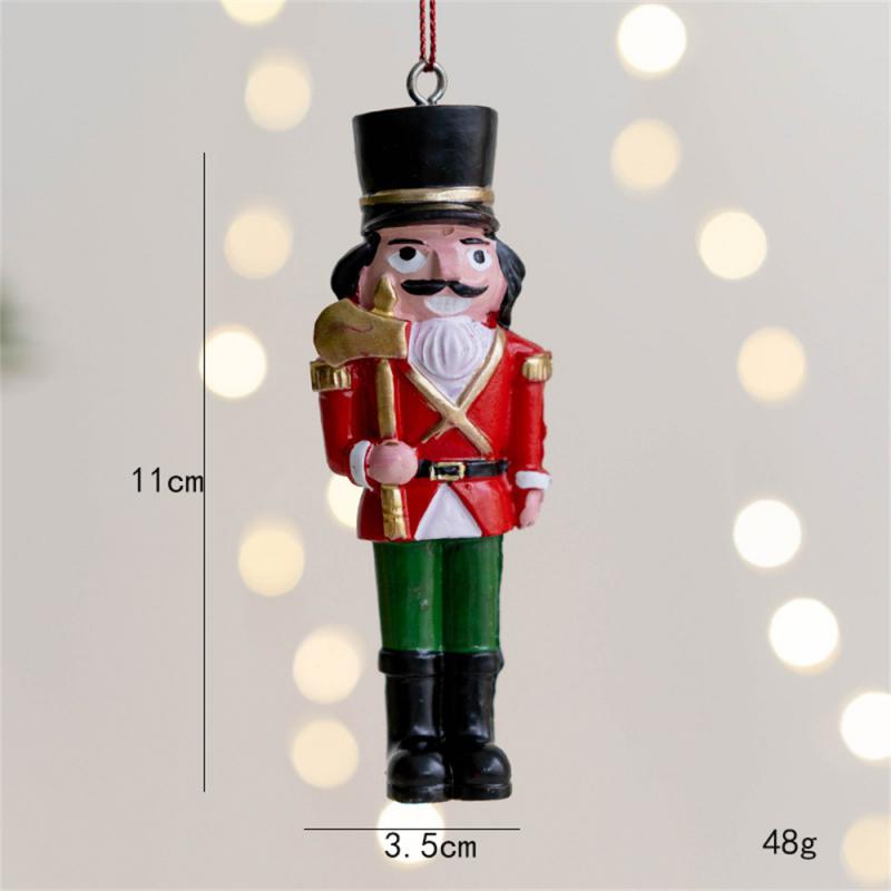 Christmas Tree Decoration Manual Process Full Of Christmas Gifts Nutcracker Soldier Holiday Decoration Durable Festive