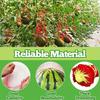 100 PCS Watermelon Nets, 18 Inches Melon Hammock Red Onion Mesh Bags, Reusable Cantaloupes Hanging Mesh Bag with Drawstring for Trellis Vertical