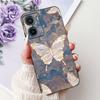 Hülle Für Motorola Moto G05 G15 E15 Abdeckung Beliebt Marmor Schmetterling Weiches Silikon Handyhülle Für MotoG05 MotoG15 G 15 G 05 Stoßfänger