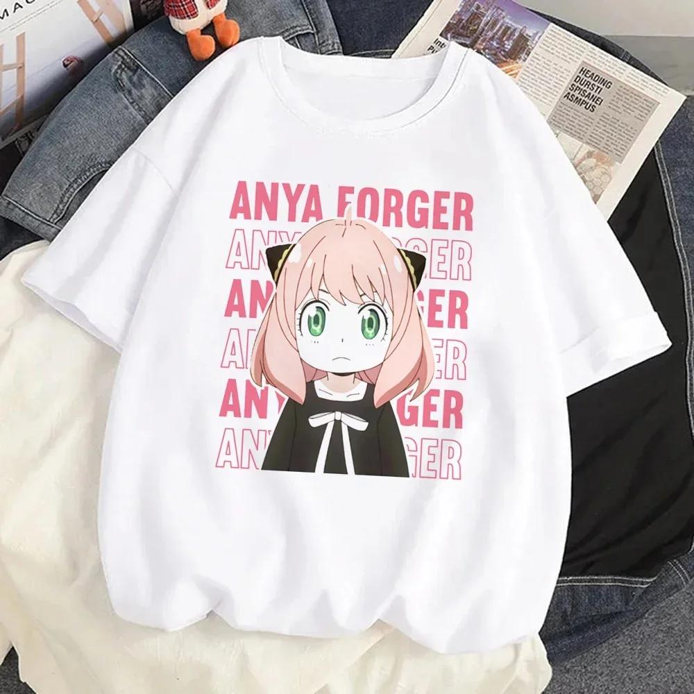 Loid Forger Yor Forger Anya Forger Tričko Kreslené Manga Anime Harajuku Grafické Kawaii Tričko pro Pánské Dámské Bavlněné Tričko