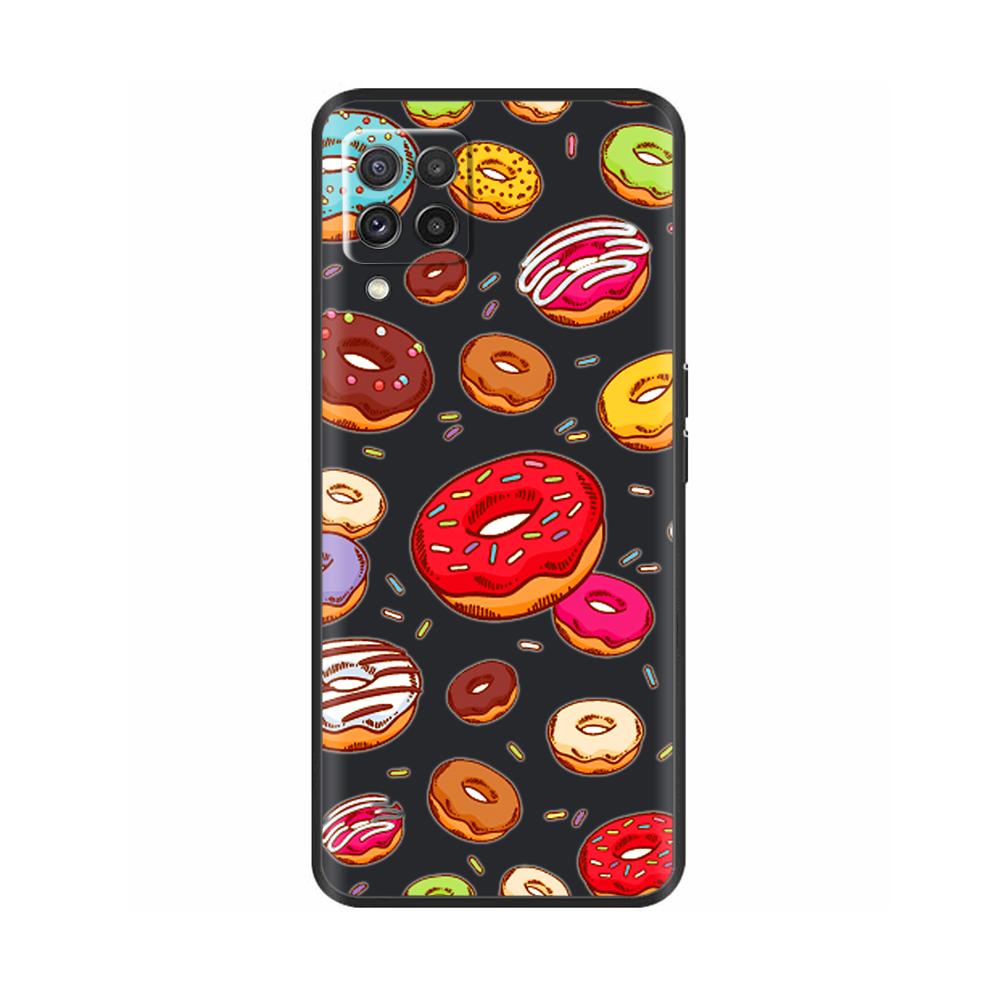 For Samsung Galaxy M22 M32 4G Case Phone Back Cover For Samsung M32 4G M22 F22 Case Soft Black Silicone Bumper Shell 6.4 Inch