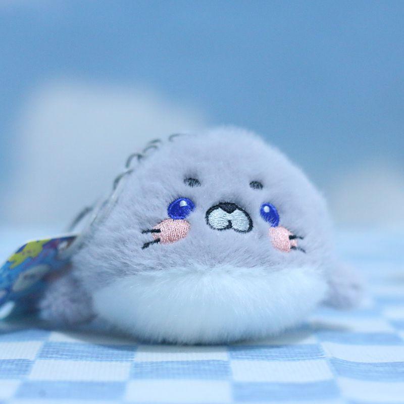 

1Pcs Sea Animal Toy Stuffed Animal Fish Bag Pendant 12CM Cartoon Super Soft Seal Whale Dolphin Plush Keychain Kids Birthday Gift