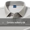Caesar Men's Cooling Silk Blend Polo Shirt