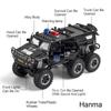 1:32 Hanma M-Terrain Off-road Police Cars Models Toy Rubber Tires Light Music Vehicles 6 Doors Opened Car Boys Decoration Gifts