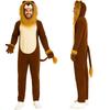 Animal Lion Cosplay Costume Jumpsuits Halloween Role Play Stage Performance