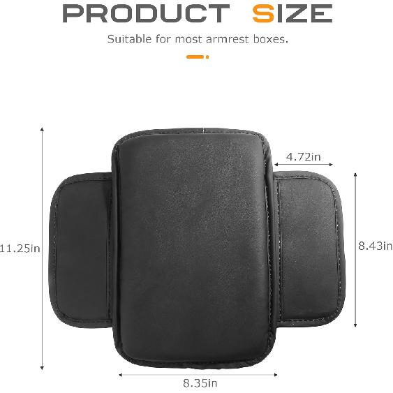 Center Console Cover,Arm Rest Cover For Car,Car Accessories Car Center Console Cover,Center Console Cover With Storage Bag,Car Interior Accessories