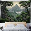 Natural Scenery Oil Painting Tapestry Home Wall Art Decoration Background Cloth Bedroom Living Room Dormitory Office Poster