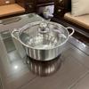 Stainless Steel Stainless Steel Cookware with Lid Induction Cooker Pot  Kitchen