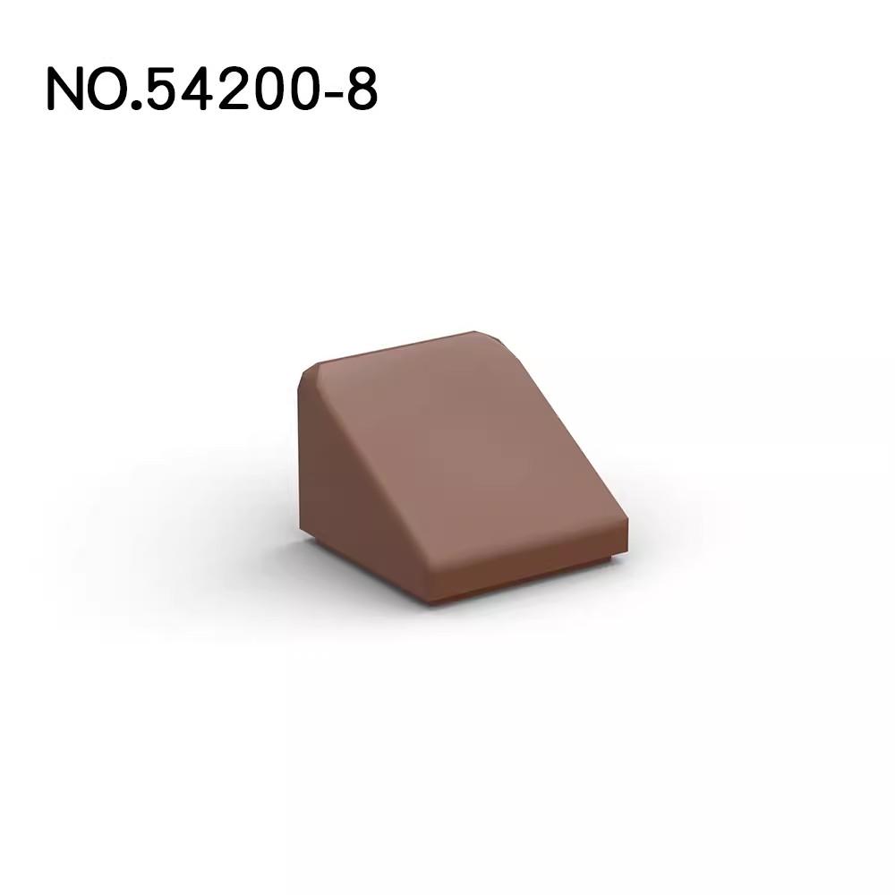50Pcs MOC 54200 Slope 30° 1 x 1 x 2/3 Brick Changeover Catch ideal for High-tech Construction Bricks Parts Tech Parts Toy DO IT YOURSELF Learning
