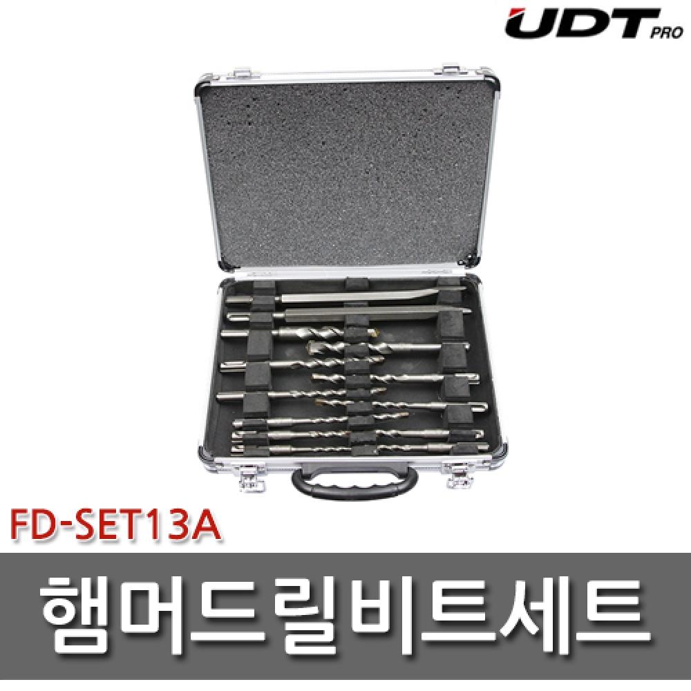 

Набор ударных сверл UDT FD SET13A Набор ударных сверл SDS PLUS, 13 шт.