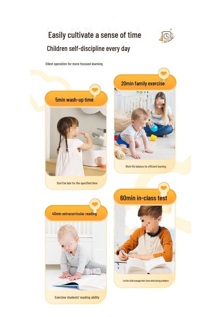 Visual Timer for Student Self-Discipline and Homework Management