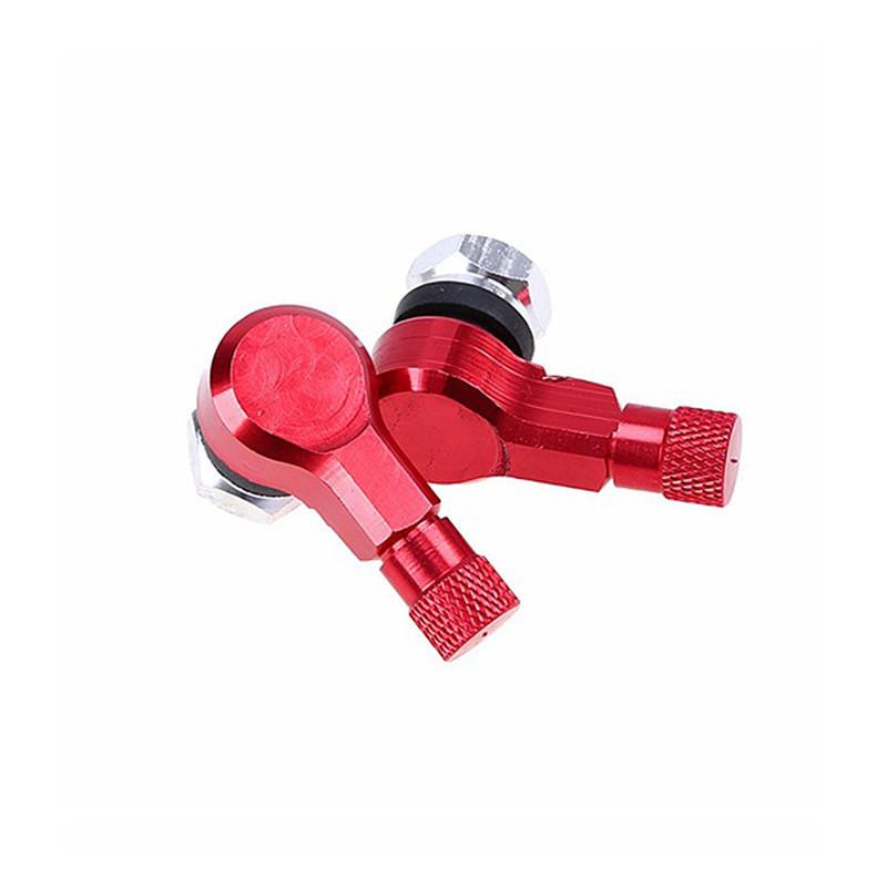 

2 шт. мотоциклетный электромобильный шток вентиля шины с ЧПУ-модификацией шток вентиля шины герметичный вакуумный клапан шины обод полировка обода красный