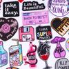Heiße 90er Jahre Kleidung Aufnäher Aufbügler DIY Kleidung Abzeichen Buchstaben Stickerei Thermoklebe Cartoon Aufnäher Junge
