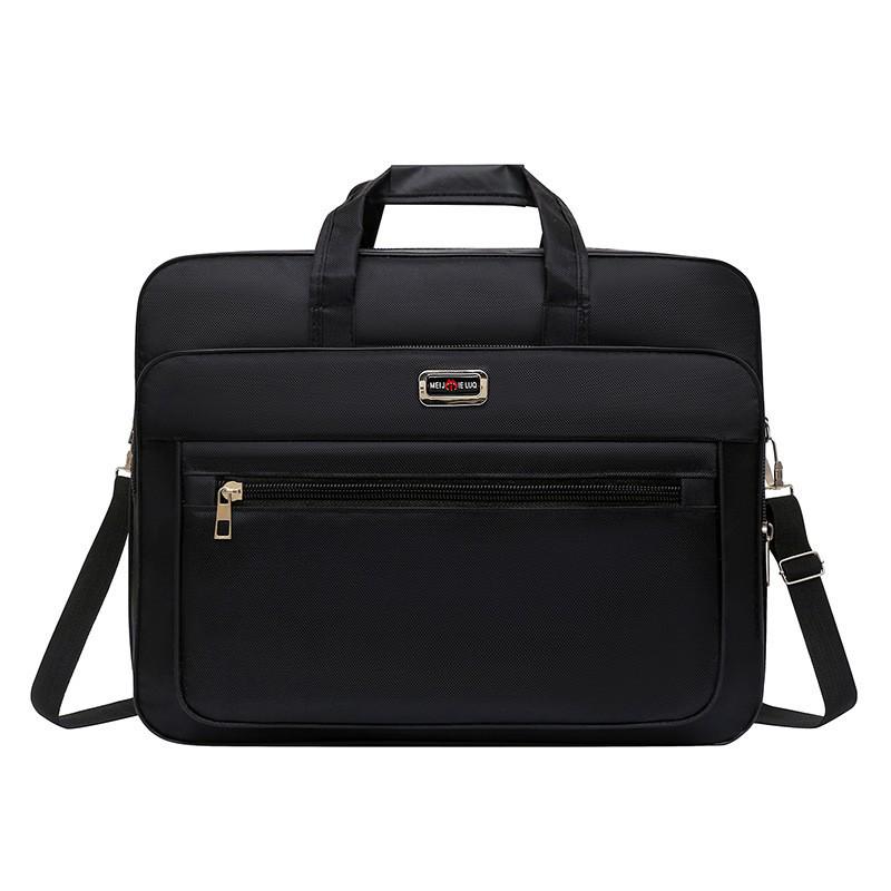 Men's Large Capacity Wear-Resistant Business Laptop Briefcase and Travel Handbag