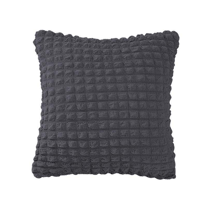 2 Packs Throw Pillow Covers 18x18 Inch for Living Room Couch Bed Sofa Soft Striped Corduroy Square Cushion Case 45x45 cm Farmhous Home Decor