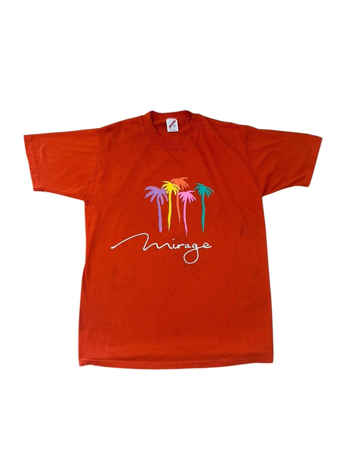 

Vintage Mirage Casino T Shirt Men’s Medium Las Vegas 90’s USA Orange S